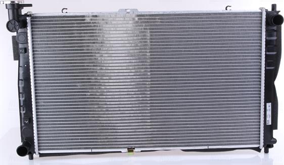 Nissens 66641 - Radiator, engine cooling autospares.lv