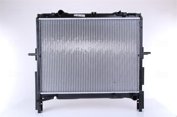 Nissens 66658 - Radiator, engine cooling autospares.lv