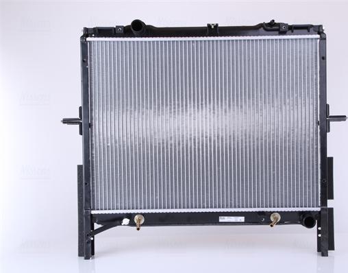 Nissens 66657 - Radiator, engine cooling autospares.lv