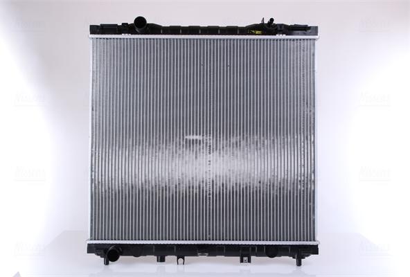 Nissens 666226 - Radiator, engine cooling autospares.lv