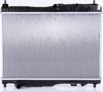 Nissens 66858 - Radiator, engine cooling autospares.lv