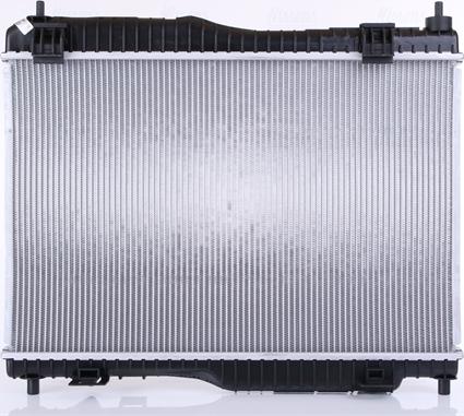 Nissens 66858 - Radiator, engine cooling autospares.lv