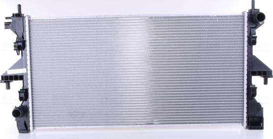 Nissens 606554 - Radiator, engine cooling autospares.lv