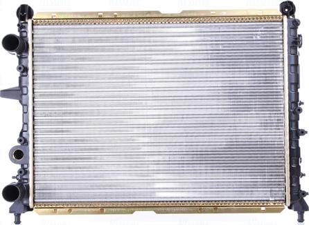 Nissens 60024 - Radiator, engine cooling autospares.lv