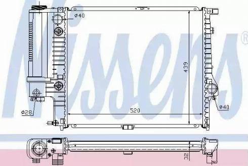 FPS 14 A19 - Radiator, engine cooling autospares.lv