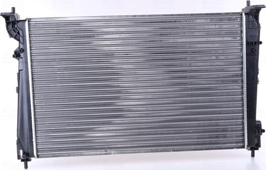 Nissens 61916 - Radiator, engine cooling autospares.lv