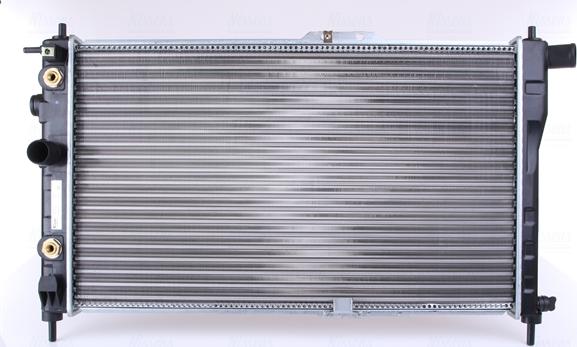 Nissens 616521 - Radiator, engine cooling autospares.lv