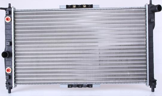 Nissens 616671 - Radiator, engine cooling autospares.lv