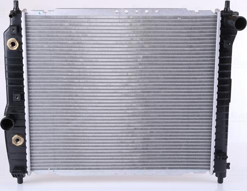 Nissens 61635 - Radiator, engine cooling autospares.lv