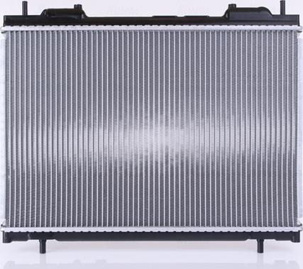 Nissens 61672A - Radiator, engine cooling autospares.lv