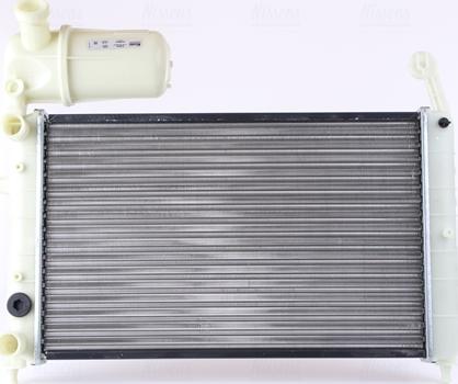 Nissens 61844 - Radiator, engine cooling autospares.lv