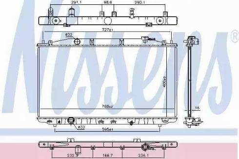 KOYORAD PL082841 - Radiator, engine cooling autospares.lv