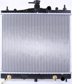 Nissens 68700A - Radiator, engine cooling autospares.lv