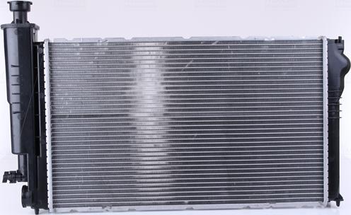 Nissens 63545 - Radiator, engine cooling autospares.lv