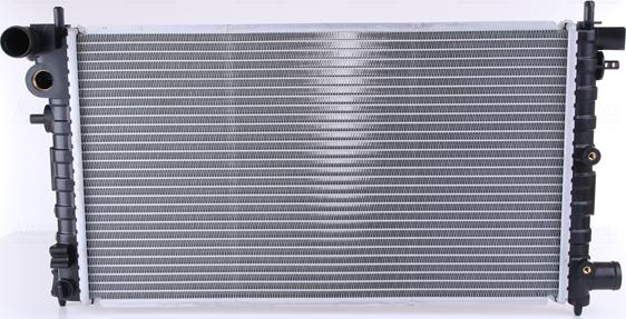 Nissens 63576A - Radiator, engine cooling autospares.lv