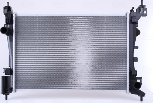 Nissens 636005 - Radiator, engine cooling autospares.lv