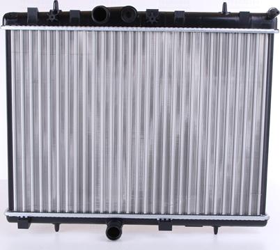 Nissens 636007 - Radiator, engine cooling autospares.lv