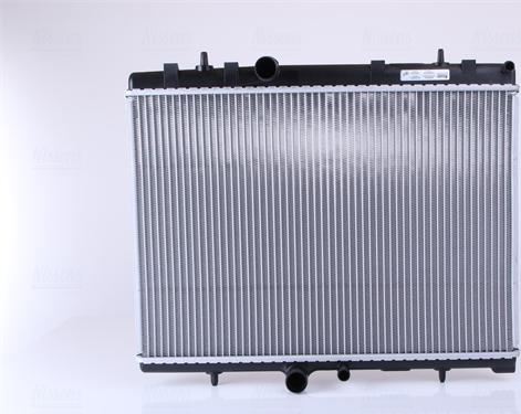 Nissens 63607A - Radiator, engine cooling autospares.lv