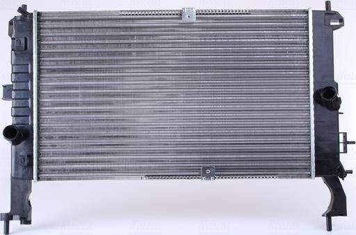 Nissens 63092 - Radiator, engine cooling autospares.lv