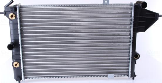 Nissens 630551 - Radiator, engine cooling autospares.lv