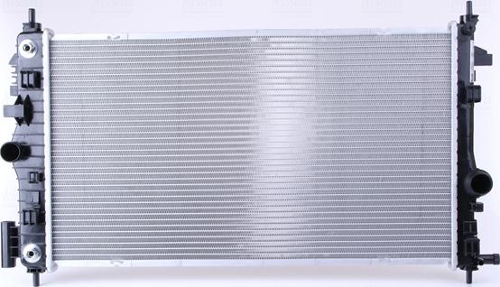 Nissens 630717 - Radiator, engine cooling autospares.lv