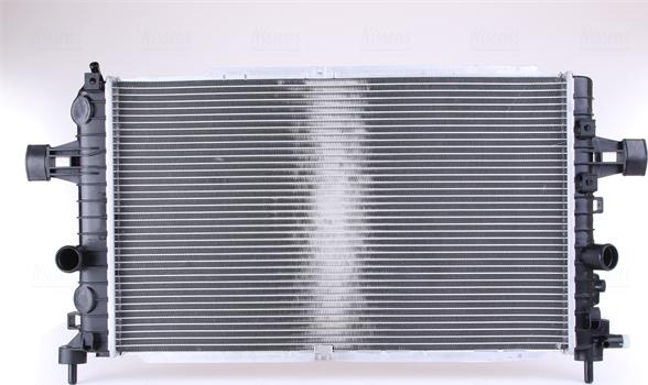 Nissens 63121 - Radiator, engine cooling autospares.lv