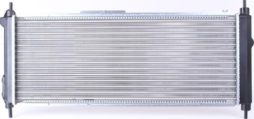 Nissens 63254A - Radiator, engine cooling autospares.lv