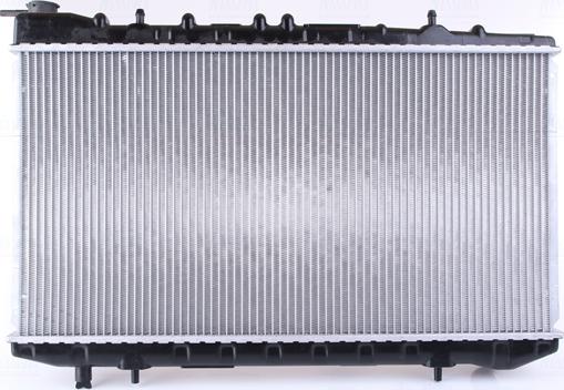 Nissens 629731 - Radiator, engine cooling autospares.lv