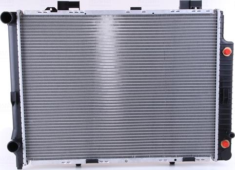 Nissens 62666A - Radiator, engine cooling autospares.lv