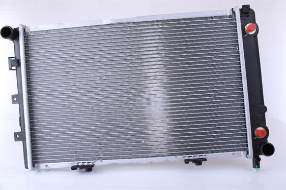 Nissens 62670A - Radiator, engine cooling autospares.lv