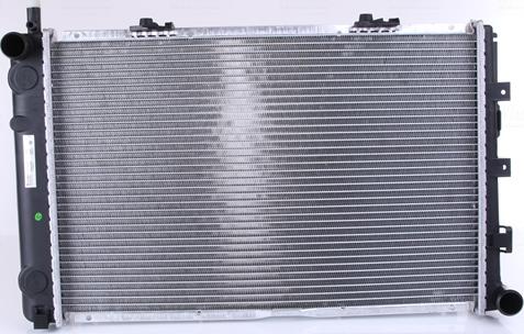 Nissens 62671A - Radiator, engine cooling autospares.lv