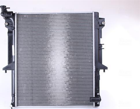 Nissens 628965 - Radiator, engine cooling autospares.lv