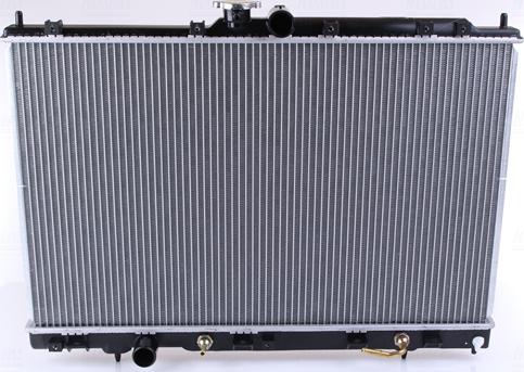 Nissens 628973 - Radiator, engine cooling autospares.lv