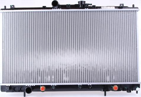 Nissens 62869A - Radiator, engine cooling autospares.lv