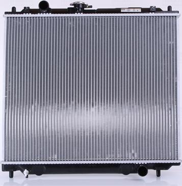 Nissens 62801 - Radiator, engine cooling autospares.lv