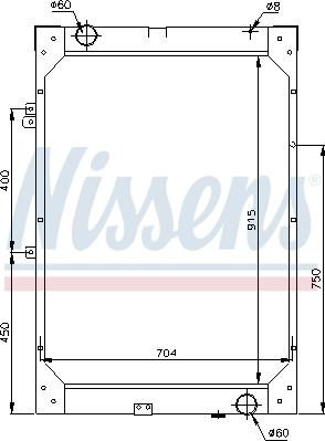 Nissens 62871 - Radiator, engine cooling autospares.lv