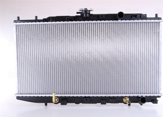 Nissens 622551 - Radiator, engine cooling autospares.lv