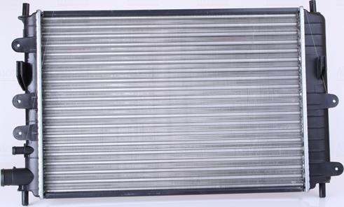 Nissens 62217A - Radiator, engine cooling autospares.lv