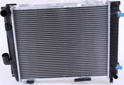 Nissens 62711 - Radiator, engine cooling autospares.lv