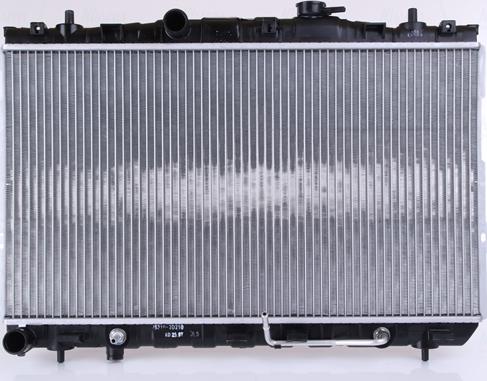 Nissens 67468 - Radiator, engine cooling autospares.lv