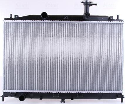 Nissens  67509 - Radiator, engine cooling autospares.lv