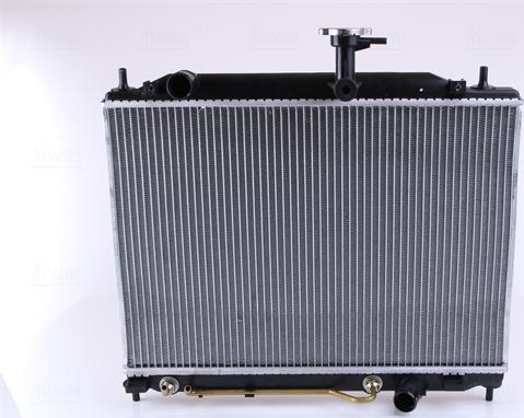 Nissens 67504 - Radiator, engine cooling autospares.lv