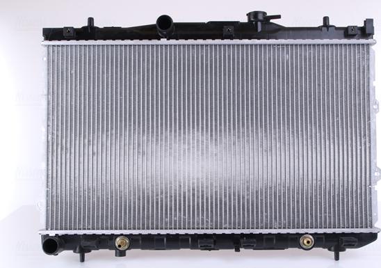 Nissens 67025 - Radiator, engine cooling autospares.lv