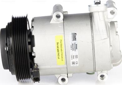 Nissens 89569 - Compressor, air conditioning autospares.lv