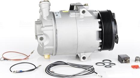 Nissens 89096 - Compressor, air conditioning autospares.lv