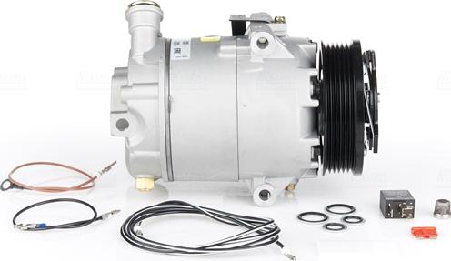 Nissens 89096 - Compressor, air conditioning autospares.lv