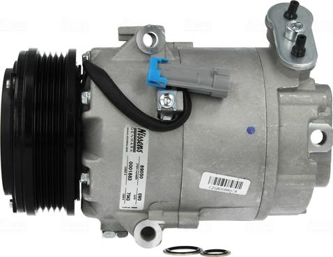 Nissens 89050 - Compressor, air conditioning autospares.lv