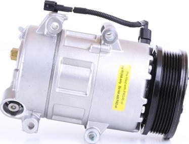 Nissens 890655 - Compressor, air conditioning autospares.lv