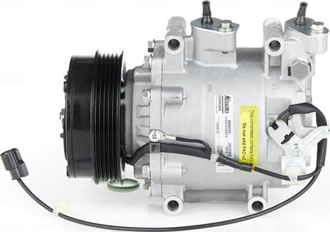 Nissens 890035 - Compressor, air conditioning autospares.lv