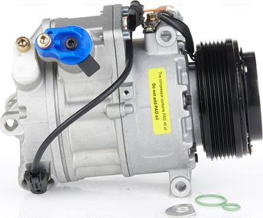 Nissens 890037 - Compressor, air conditioning autospares.lv